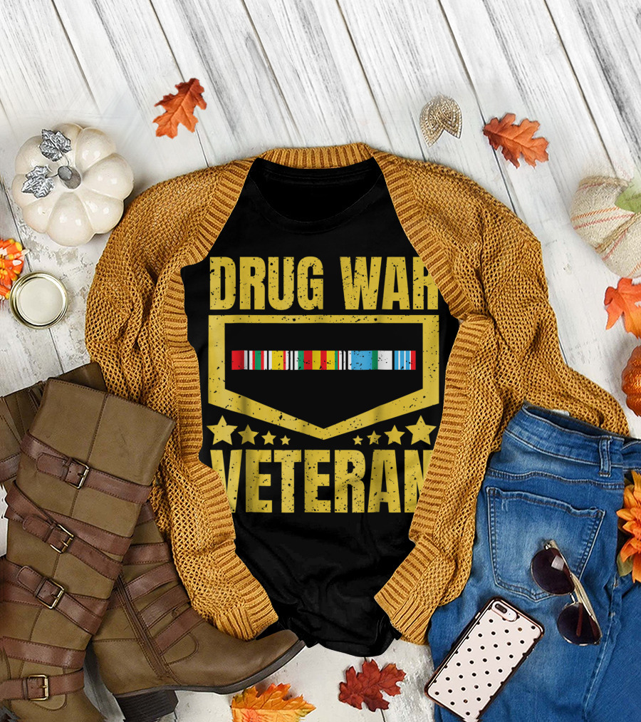 Drug War Veteran Usa Freedom T-Shirt