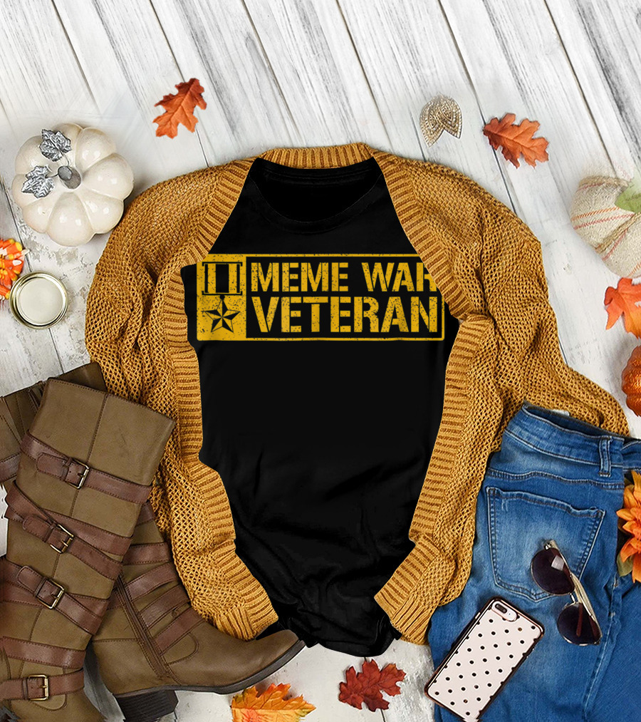 Meme War Veteran II Star T-Shirt
