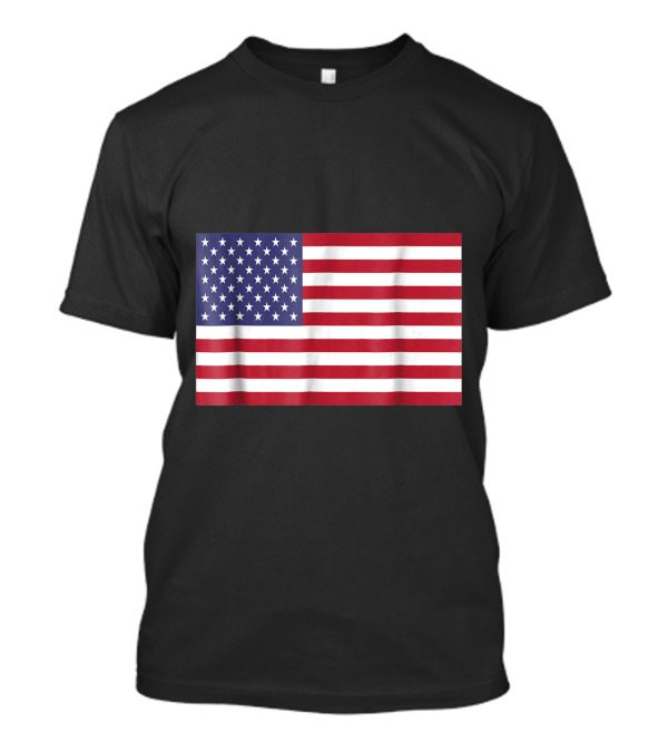 American Flag Stars And Stripes Iconic T-Shirt