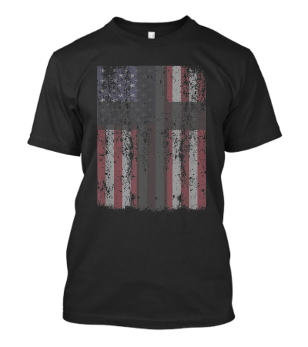 Usa American Flag Cross Stand For The Flag T-Shirt