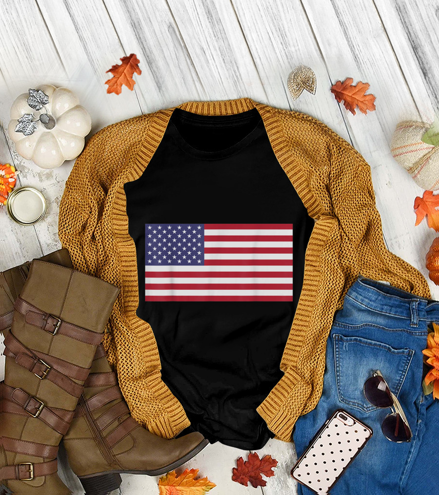 Usa United States American Flag Patriotic Flags T-Shirt