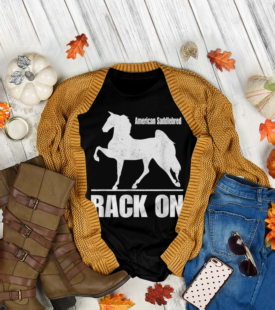 American Saddlebred Rack On Gaited Horses T-Shirt