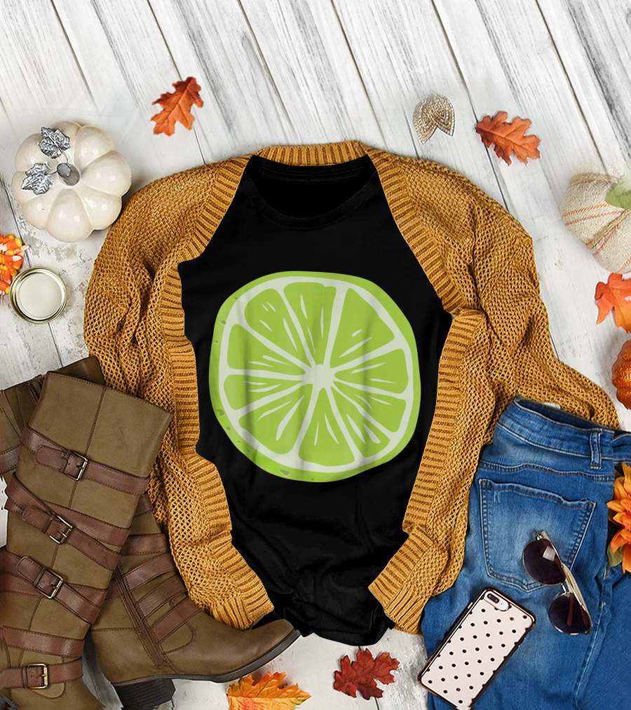 Lime Slice Halloween Costume Fruit Salad T-Shirt