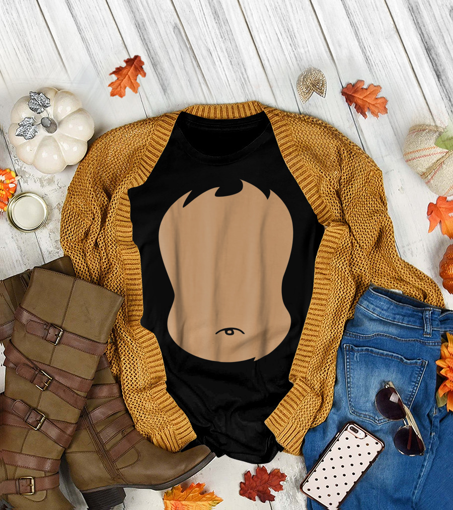 Monkey Or Bear Costume Minimalist Halloween Cute Adults T-Shirt