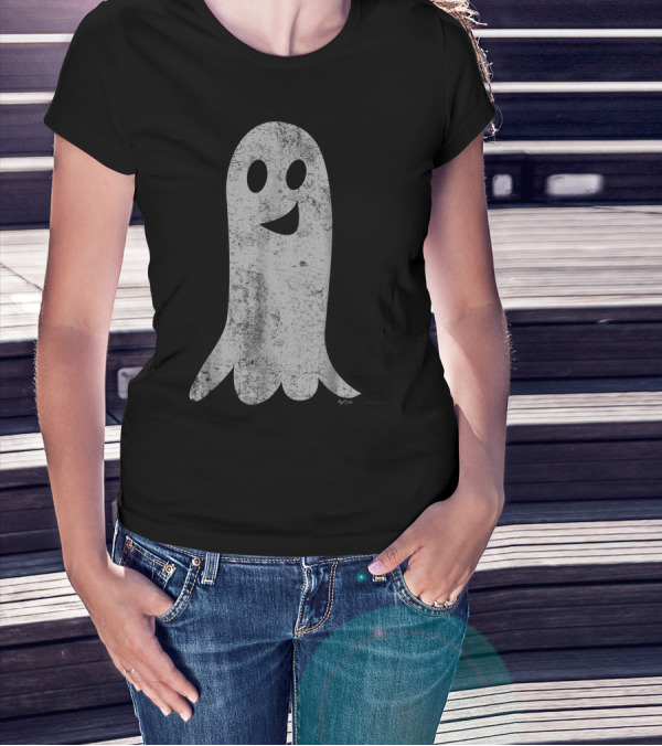 Halloween Vintage Ghost T-Shirt