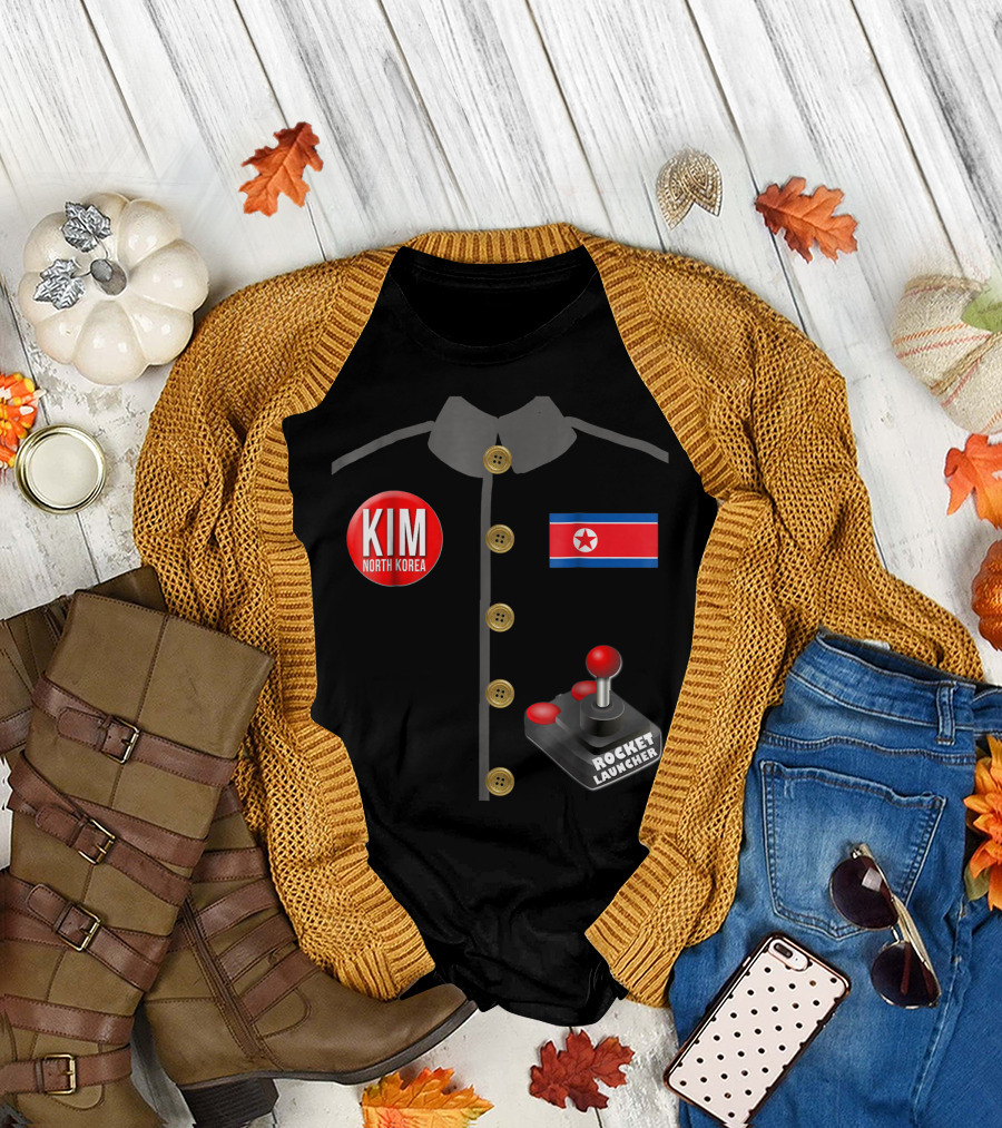 KIM North Korea Rocket Launcher Halloween T-Shirt