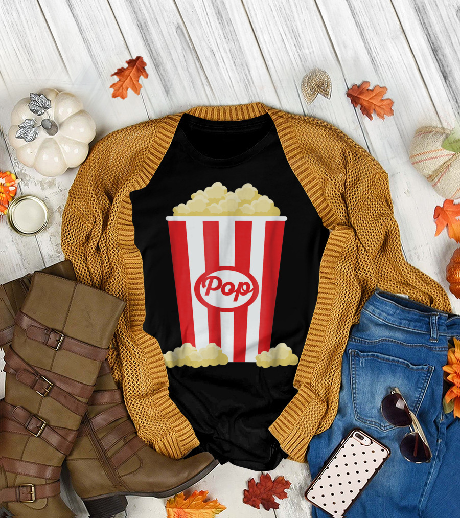 Popcorn Pop Funny Last Minute T-Shirt