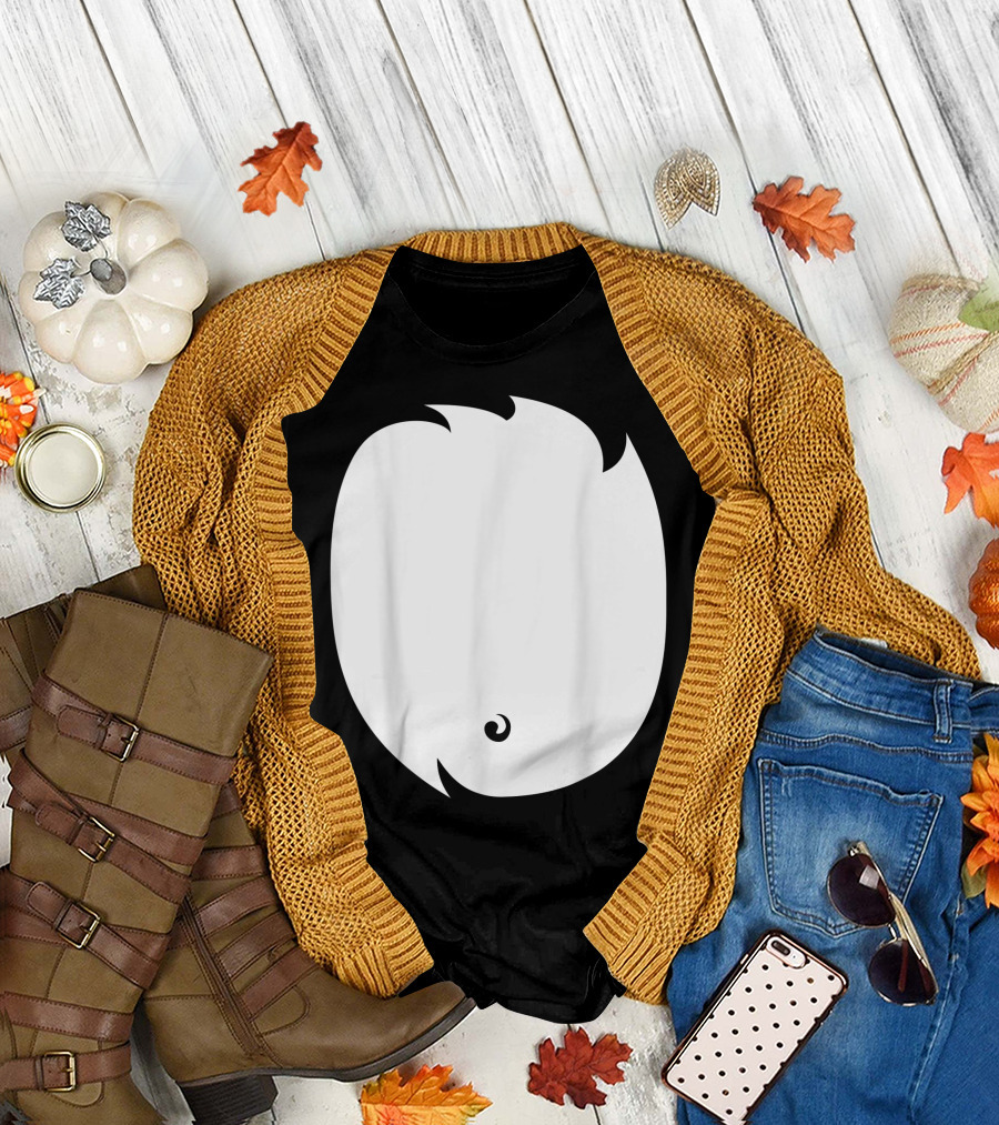 Skunk Or Panda Optical Illusion T-Shirt