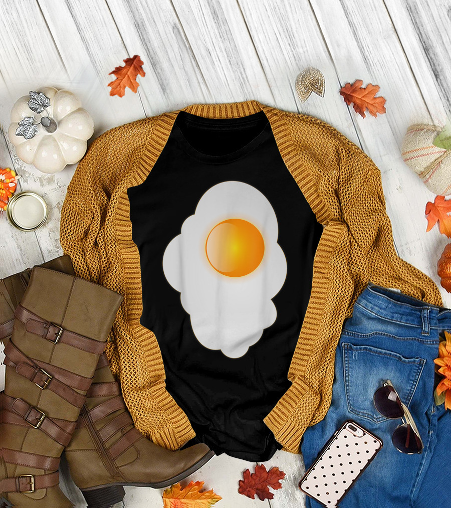 Fried Egg Cloud Mood Last Minute T-Shirt