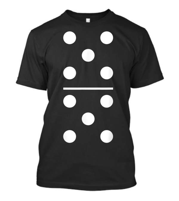 Funny Halloween Group Domino Game Costume T-Shirt