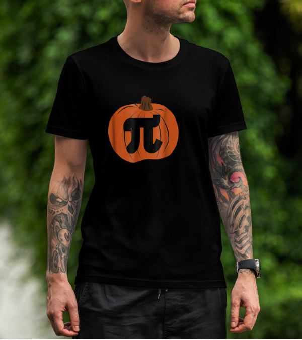 Pumpkin Pi Geeky Humor 314 Pi Day T-Shirt
