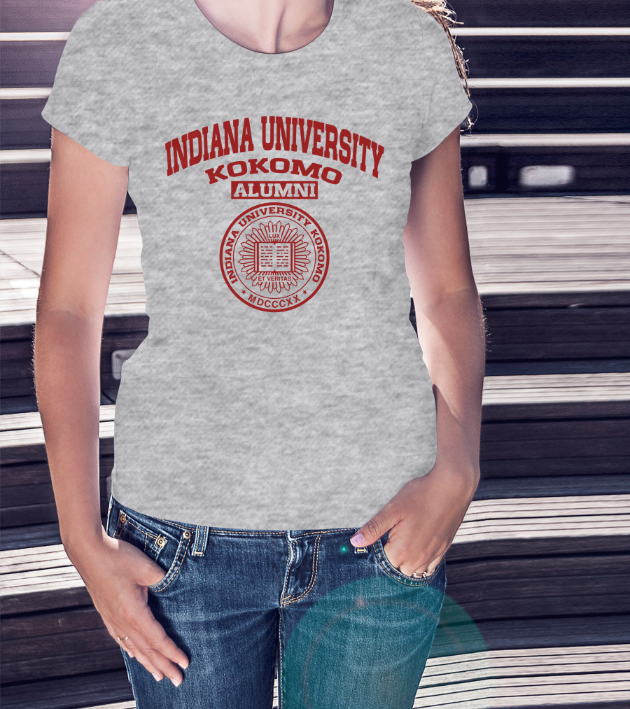 Indiana University Kokomo Alumni Seal Logo MDCCCXX T-Shirt