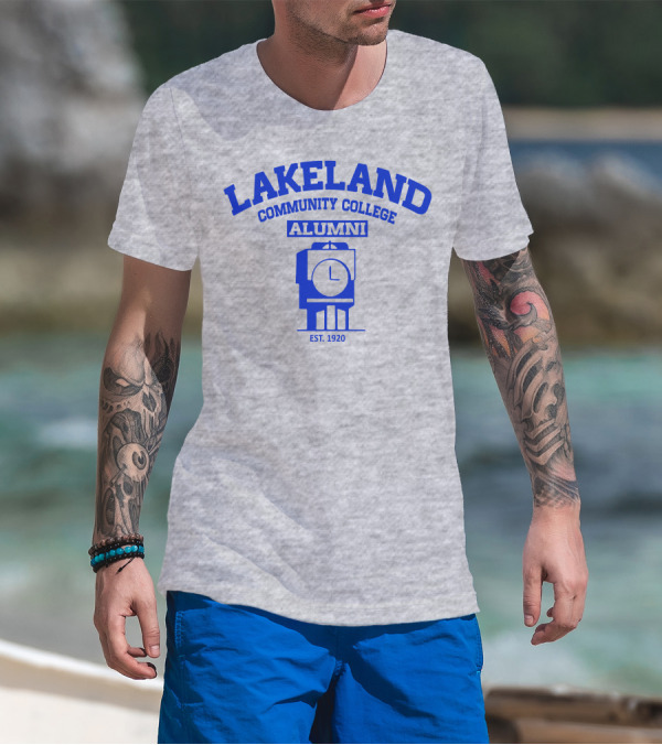 LAKELAND COMMUNITY COLLEGE ALUMNI EST. 1920 CLOCK TOWER T-Shirt