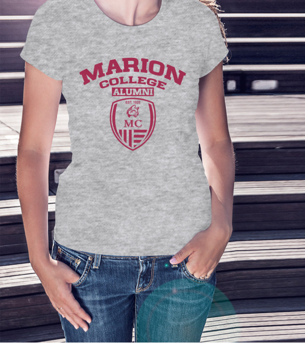 Marion College Alumni Est. 1920 MC Shield T-Shirt