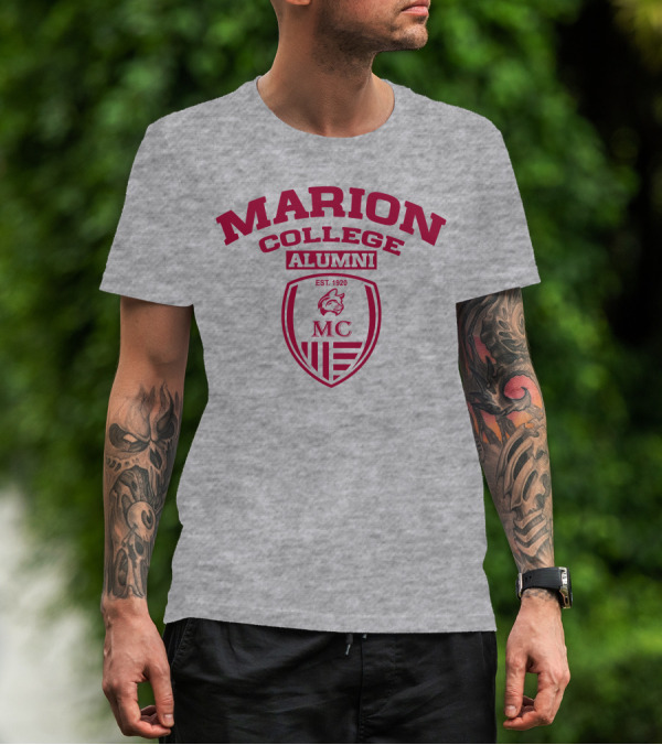 Marion College Alumni Est. 1920 MC Shield T-Shirt