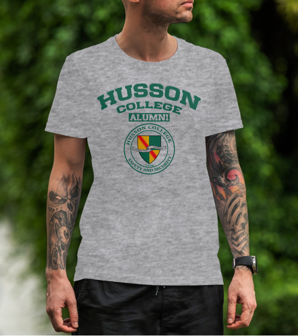 Husson College Alumni Safety And Security 1898 Character Humility T-Shirt