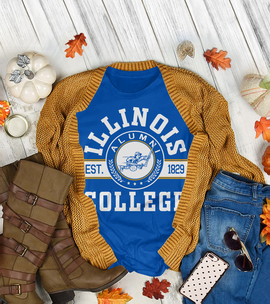 Illinois College Alumni Est. 1829 T-Shirt