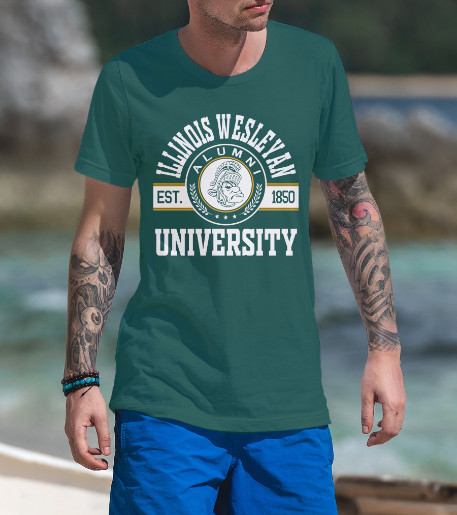 Illinois Wesleyan University Alumni Est. 1850 T-Shirt