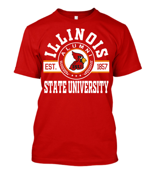 Illinois State University Alumni EST. 1857 ISU T-Shirt