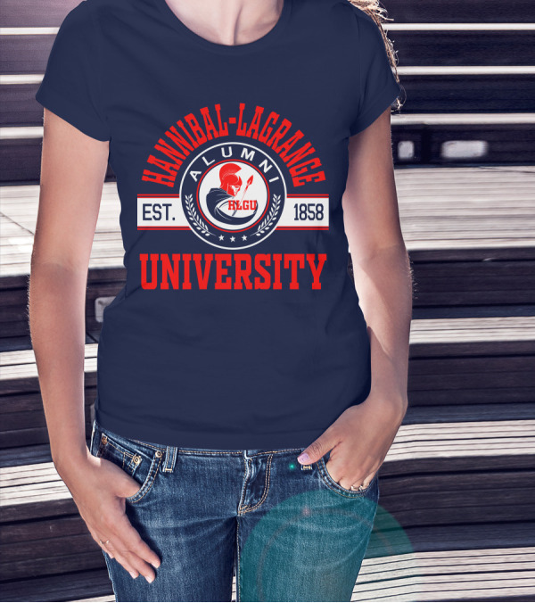 Hannibal LaGrange University Alumni HLGU Est. 1858 Spartan T-Shirt