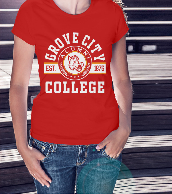Grove City College Alumni Est. 1876 GCC T-Shirt