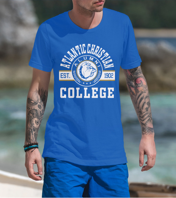 Atlantic Christian College Alumni Bulldog Est. 1902 T-Shirt
