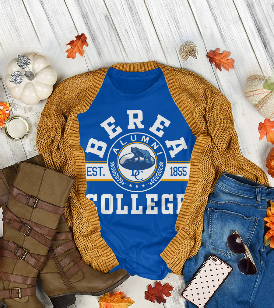 Berea College Alumni Est. 1855 Bear T-Shirt