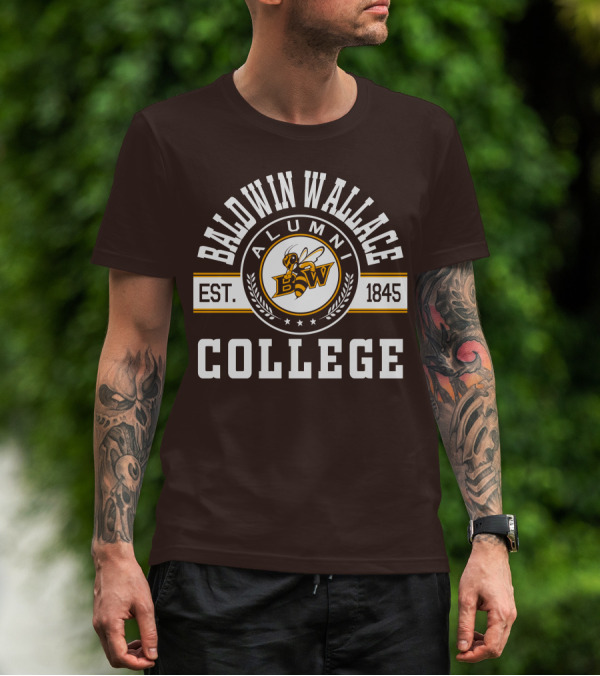 Baldwin Wallace College Alumni Est. 1845 Bee T-Shirt
