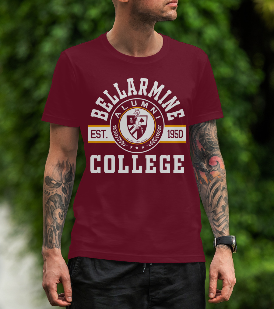 Bellarmine Alumni College Est. 1950 Crest T-Shirt