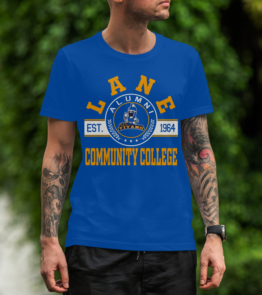 Lane Community College Alumni EST 1964 LCC Titans T-Shirt