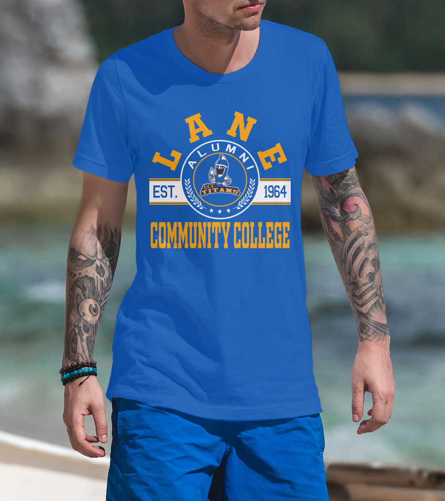 Lane Community College Alumni EST 1964 LCC Titans T-Shirt