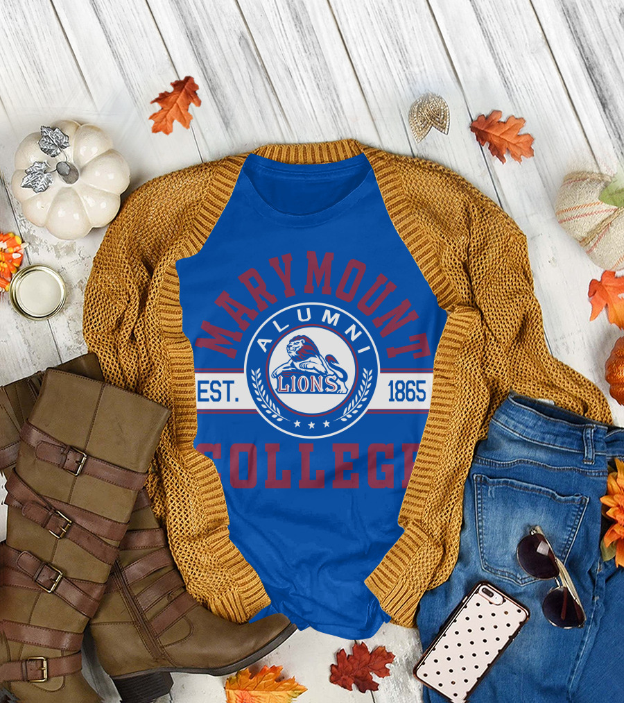 Marymount College Alumni Lions Est. 1865 T-Shirt