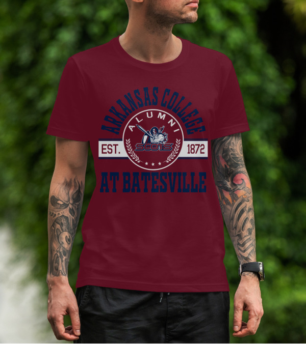 Arkansas College Alumni Scots Est. 1872 At Batesville T-Shirt