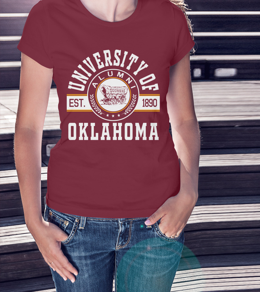 University Of Oklahoma Alumni Sooners Est. 1890 T-Shirt