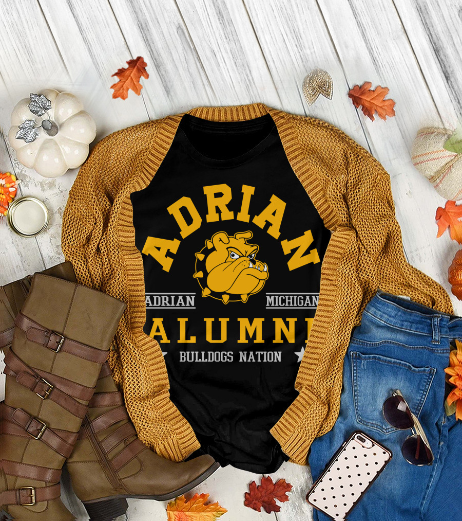 Adrian Michigan Alumni Bulldogs Nation T-Shirt