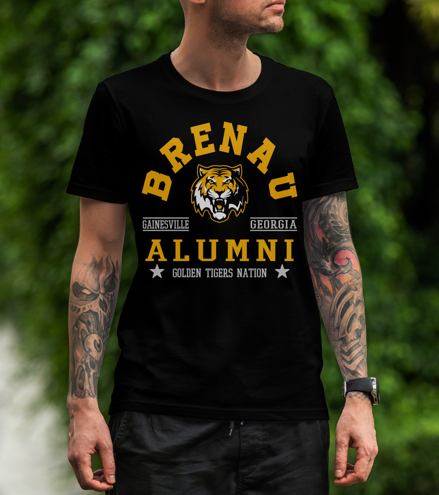 Brenau Alumni Golden Tigers Nation Gainesville Georgia T-Shirt