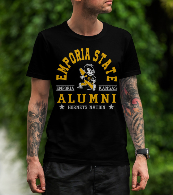 Emporia State Alumni Hornets Nation Emporia Kansas T-Shirt