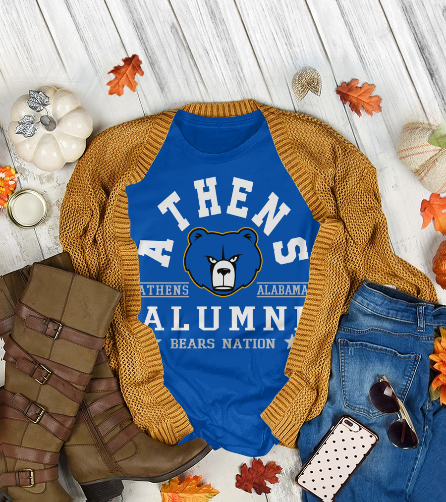 Athens Alabama Alumni Bears Nation T-Shirt