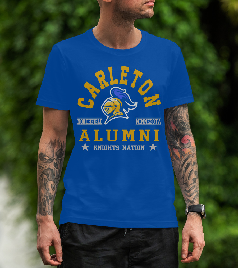 Carleton College Northfield Minnesota Alumni Knights Nation T-Shirt