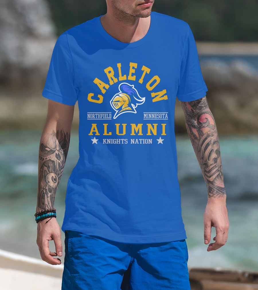 Carleton College Northfield Minnesota Alumni Knights Nation T-Shirt