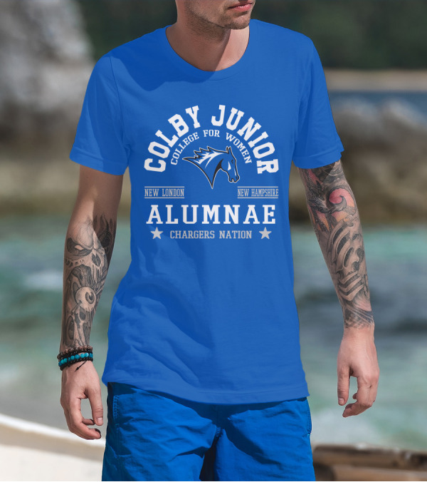 Colby Junior College For Women Alumnae Chargers Nation New London New Hampshire T-Shirt