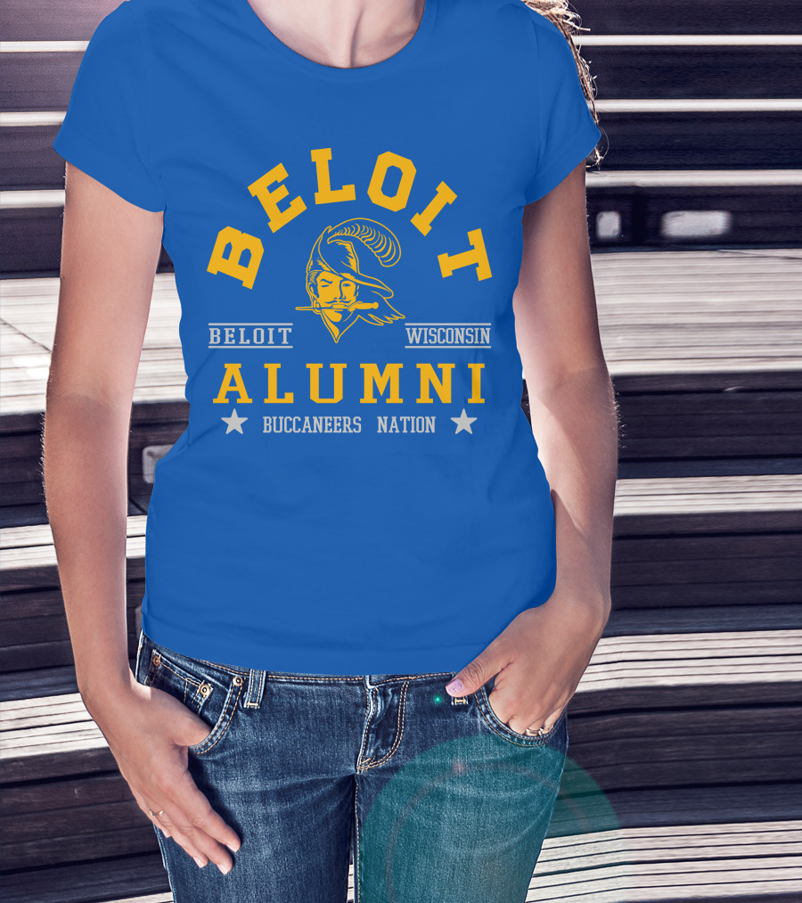 Beloit Wisconsin Alumni Buccaneers Nation T-Shirt