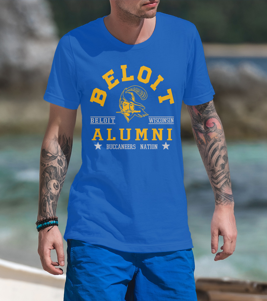 Beloit Wisconsin Alumni Buccaneers Nation T-Shirt