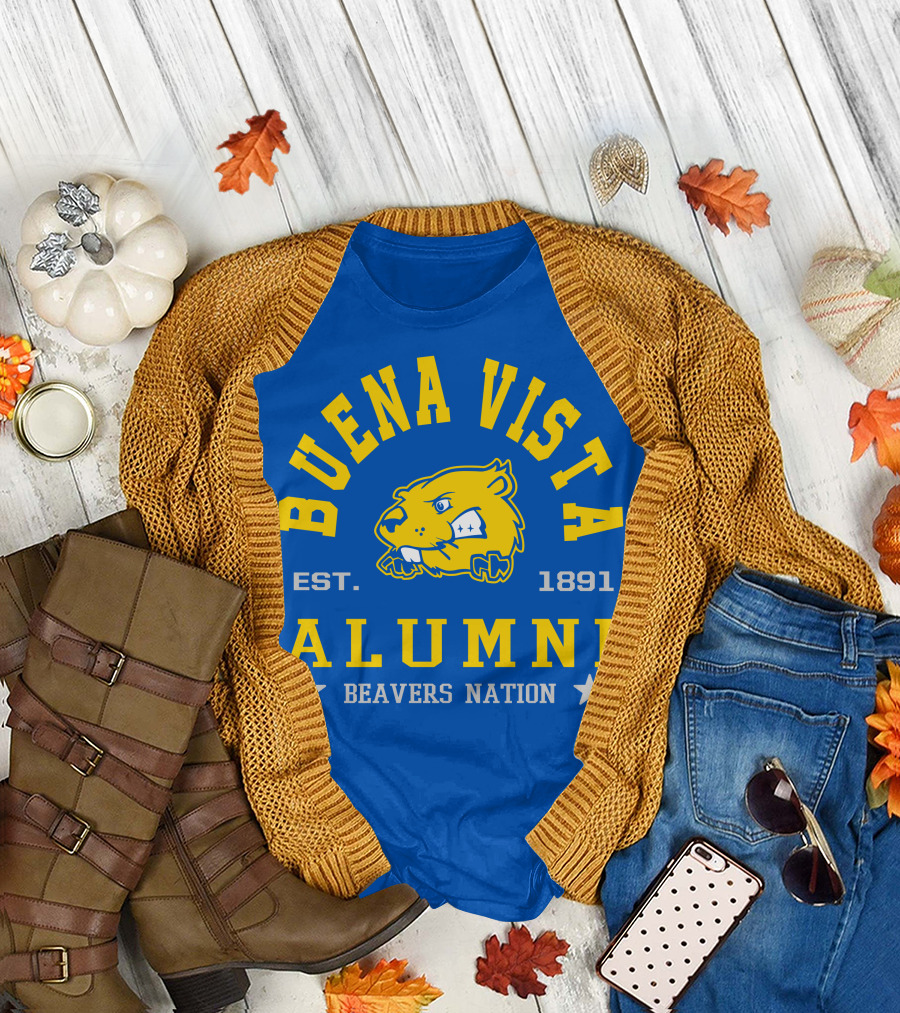 Buena Vista Alumni Est. 1891 Beavers Nation T-Shirt