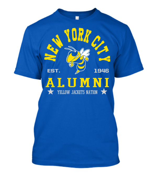 New York City Alumni Yellow Jackets Nation Est. 1946 T-Shirt