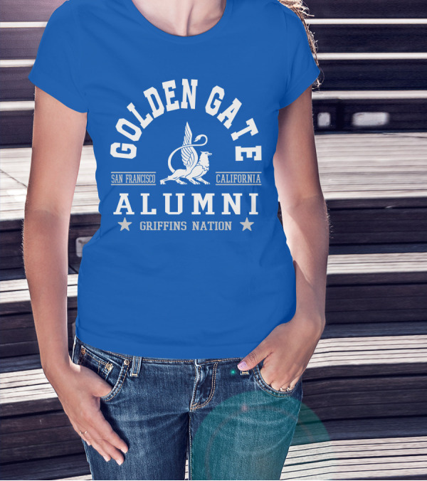 Golden Gate San Francisco California Alumni Griffins Nation T-Shirt