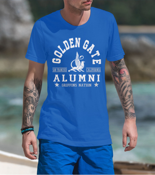 Golden Gate San Francisco California Alumni Griffins Nation T-Shirt