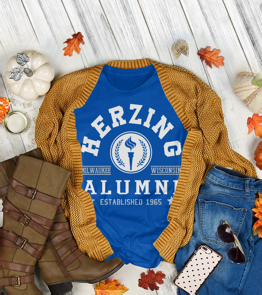 Herzing Alumni Milwaukee Wisconsin Established 1965 T-Shirt