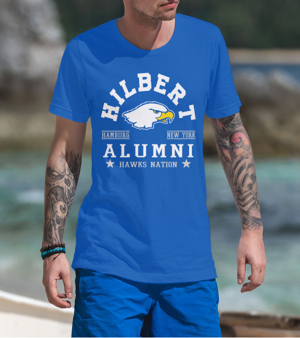 Hilbert Alumni Hamburg New York Hawks Nation T-Shirt
