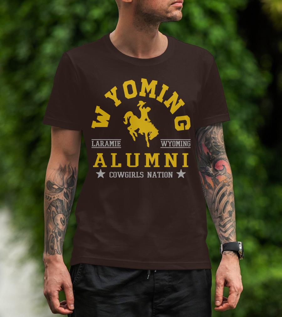 Wyoming Alumni Laramie Cowgirls Nation T-Shirt